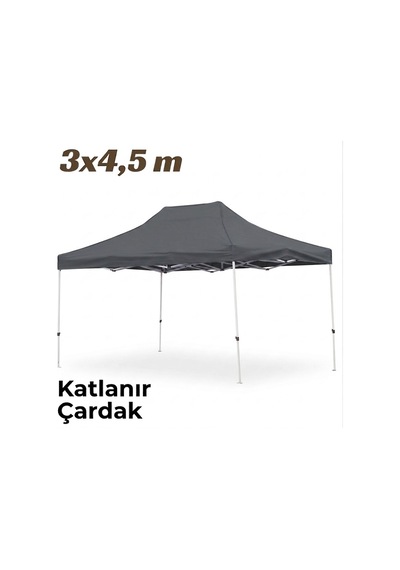Missidea 3 4,5 Makaslı Katlanır Çardak Antrasit
