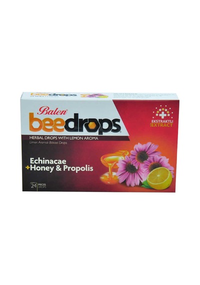 Limon Aromalı Bitkisel Drops 24adet