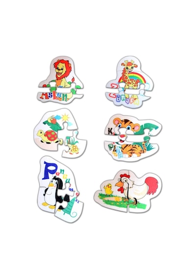 Tox Hayvanlar 2+ Keçe Yapboz Puzzle T003
