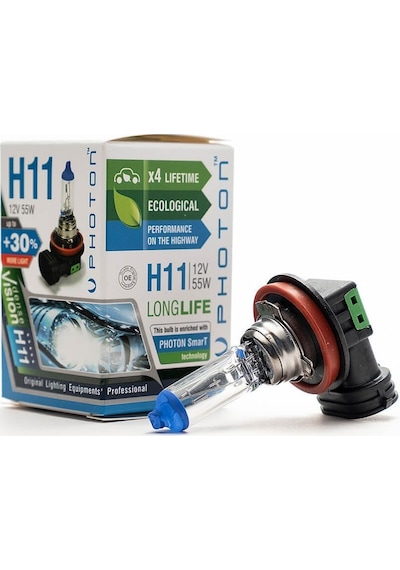 Photon H11 12v 55w Pr Ll %30 Fazla Işık 1 Adet Ph5511 Ll N11.2167