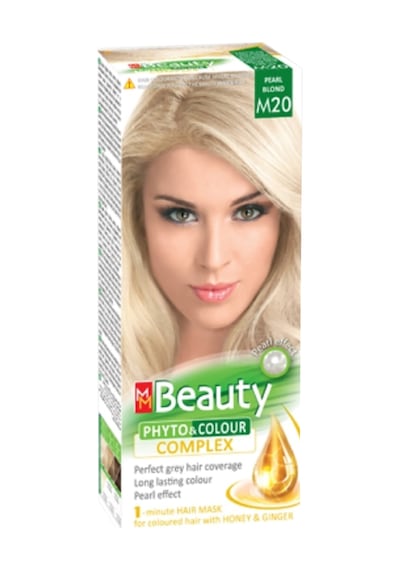 Mm Beauty Bitkisel Saç Boyası Küllü Sarı M20