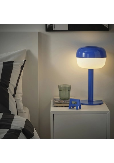 Ikea Kupong Masa Saati 4 X 7 X 6 Cm Mavi
