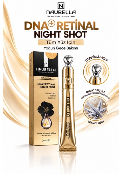 Dna Retinal Night Shot Pdrn Içeren Cildi Gençleştirmeye Yardımcı