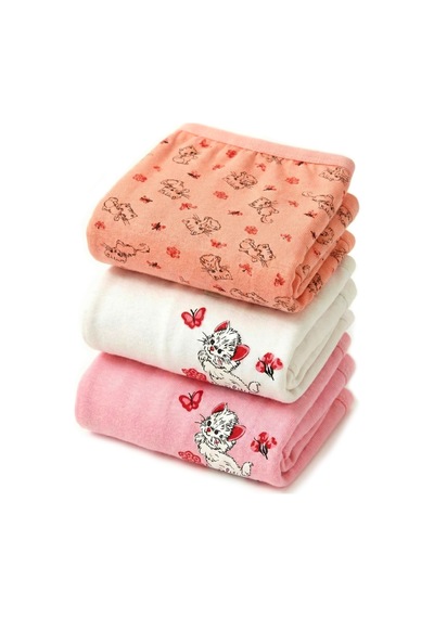 Öts Kız Çocuk 3 Lü Pamuklu Boxer Baskılı Ekstra Konforlu Kalıp 8308-3 Renkli