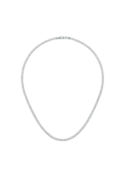 Merano Design Rhodium Su Yolu Kolye 3 MM Kırmızı