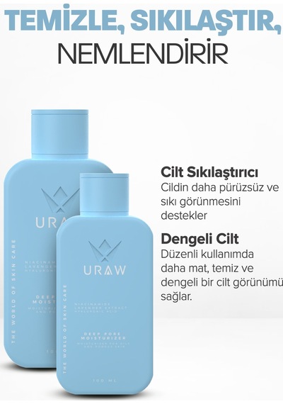 Uraw Deep-Pore Moisturizing Gözenek Sıkılaştırıcı Krem 100 ML