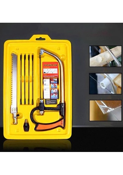 Testere Çok Amaçlı Kıl Testere Seti 6 Parça Set Hobi Kıl Testeresi Ahşap Kesme