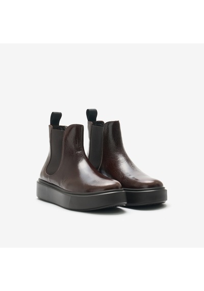 Chocolate Bot Kadın 41s2 Frau Ortıseı Chelsea Boot Kahverengi