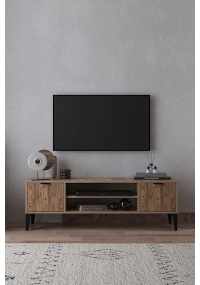 Arden 2 Kapaklı Tv Ünitesi Atlas Çam - Atlas Çam