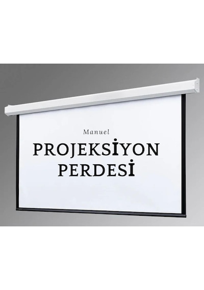 Sanper 100 X 100 Projeksiyon Perdesi Storlu Zincirli