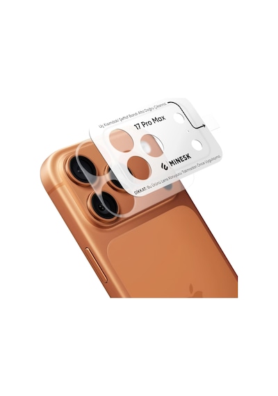 İphone 17 Pro Max İçin Kolay Kurulum Kamera Adası Lens Etrafı Koruyucu Tpu Film Tam Kaplayan Koruma 2 Li Paket 18 Serisi Uyumlu Değildir 17 Pro Max