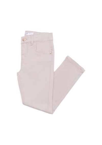 U.S. Polo Assn. Kız Çocuk Kanvas Pantolon 50264078-vr211 Gri