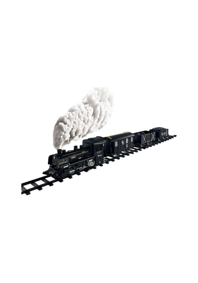 Ff-1603c-4c Işıklı Ve Sesli Buharlı Tren Seti -vrd Çok Renkli