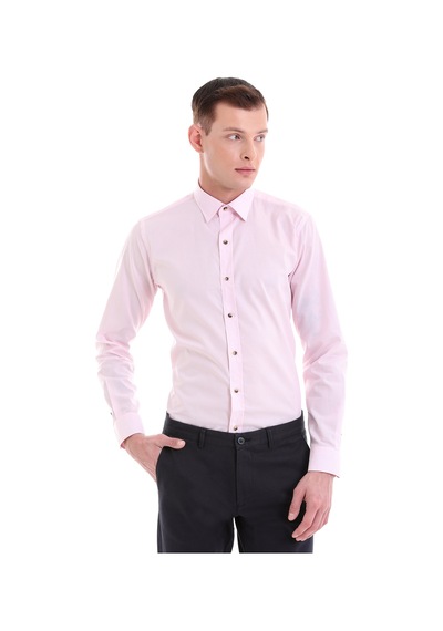 Hatemoğlu Pembe Comfort Fit Çizgili %100 Pamuklu Slim Yaka Uzun Kollu Casual Gömlek 22d190000082 P13 Pembe Hatemoğlu Pembe Comfort Fit Çizgili %100 Pamuklu Slim Yaka Uzun Kollu Casual Gömlek 22d190000082 P13 Pembe
