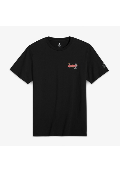 Converse X Tom & Jerry Unisex Siyah T-shirt10028755