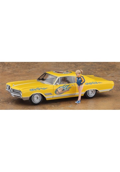 Hasegawa Sp598 52758 1/24 Ölçek, Chevrolet 1966 American Coupe Type B Amy Mcdonnell W/figure Otomobil Plastik Model Kiti