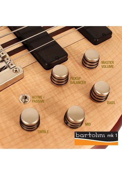 Cort A4plus Fmmh Opn Bas Gitar 4 Telli Aktif - Open Pore