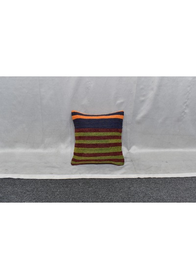 Zehra Abla Halı Yeni El Dokuma Dekoratif Kilim Kırlent Yastık Kılıfı 6230
