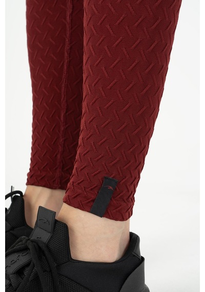 Maraton Seamless Kadın Bordo- Tayt Bordo-
