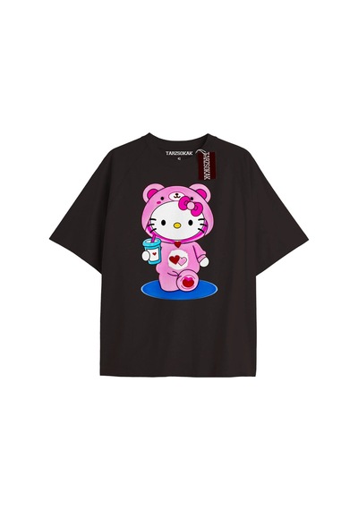 Adrift Pembe Tulumlu Hello Kitty Siyah