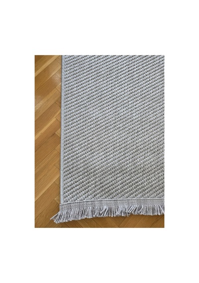 Badelya Home Lara 04 Gri Sisal İskandinav Extra Yumuşak Özel Kesim Kolay Temizlenen Salon Koridor Halısı 04-gri