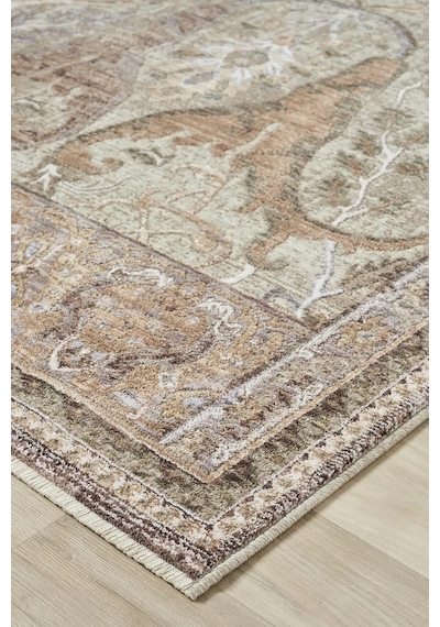 Seyran Halı Monde 800 Bej Polyester Makine Halısı
