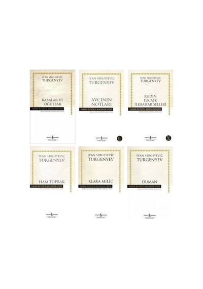İvan Turgenyev 6 Kitap Set
