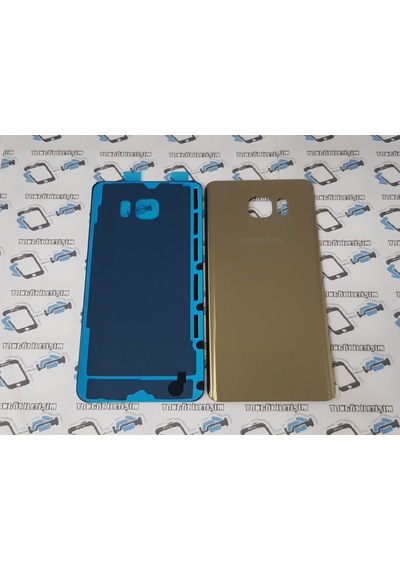 Samsung Uyumlu Galaxy Note 5 Arka Pil Batarya Kapağı (Cam) - (275892855)