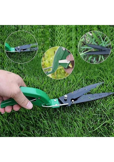 Yeşil Saplı 33 Cm Çim Biçme Makası Budama Makası