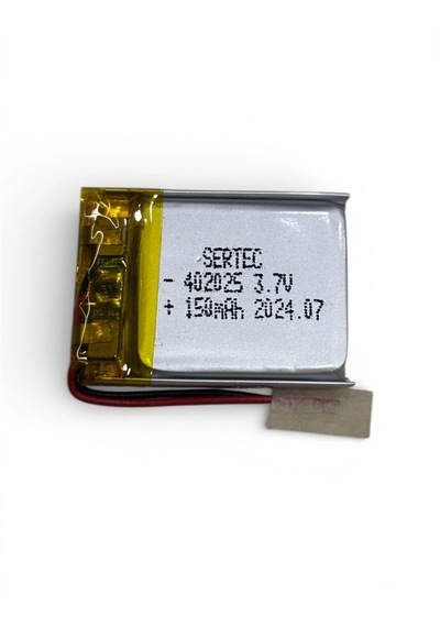 Sertec 402025 3.7v 150 Mah Li-polymer Pil Devreli/1.5a Crchmgo