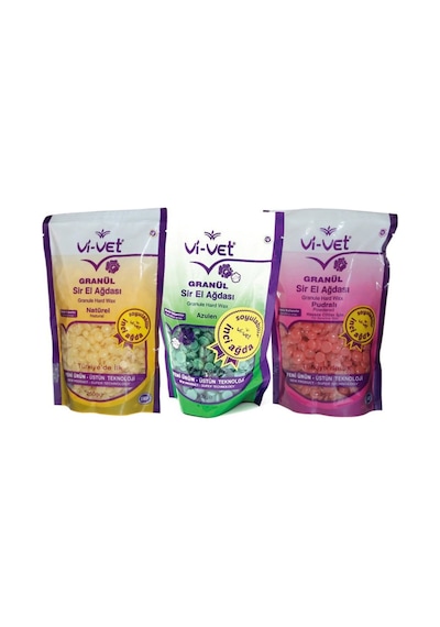 Vi-Vet Granül Sir El Ağdası Azulen 250 G + Natürel 250 G + Pudralı 250 G