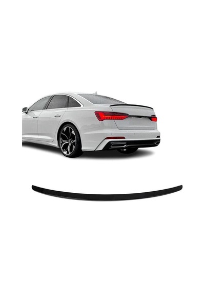 Autogp Audi A6 C8 Votex Bagaj Üstü Spoiler Yarasa Model Pianoblack2019+