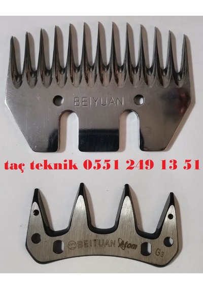 Beıyuan Koyun Kırpma Makinası Yedek Bıçağı ve Tarağı N11.363