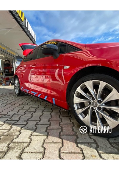 Kit Garaj Opel Astra K Opc Yan Marşpiyel Çift Plastik 2015-2021 Boyasız