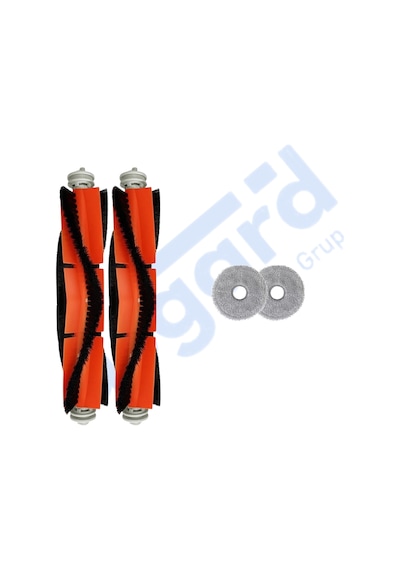 Dreame L10 S Ultra , L10 Ultra, L10 Prime Uyumlu 2 Ana Fırça 2 Mop Pkt-iasgf0001155