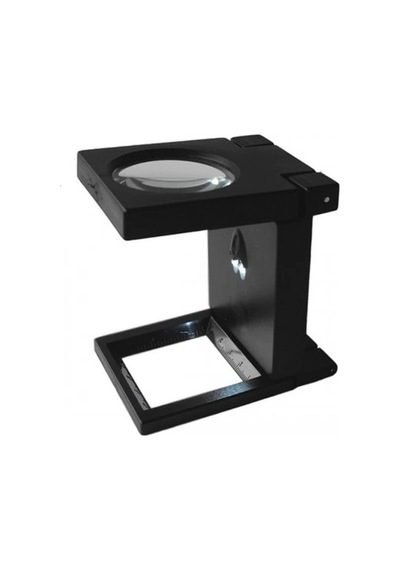 Katlanır Plastık,led Işıklı Test Cıhazı Büyüteç 2.5x90mm Dd34d