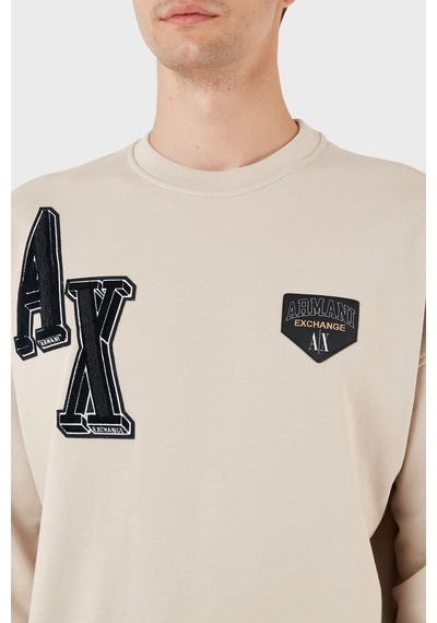 Armani Exchange Erkek Sweat 6rzmje Zjdpz 1934 Bej