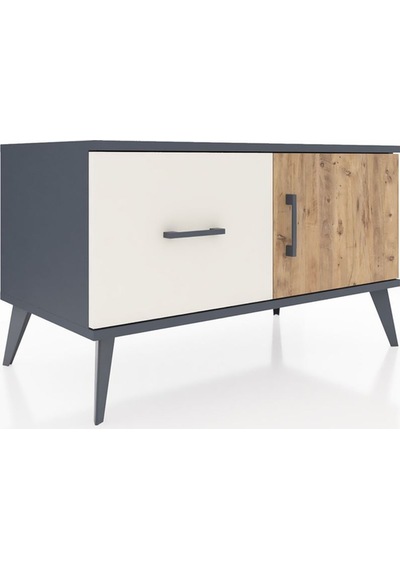 Hyperion Şifonyer Tek Raflı Tek Çekmeceli Tek Kapaklı 88x44x48 Antrasit-çam/aytaşı Çam/aytaşı Hyperion Şifonyer Tek Raflı Tek Çekmeceli Tek Kapaklı 88x44x48 Antrasit-çam/aytaşı Çam/aytaşı