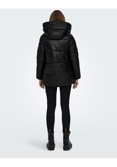 Pikka Online Only Kapüşonlu Puffer Siyah Kadın Mont 15304773 001