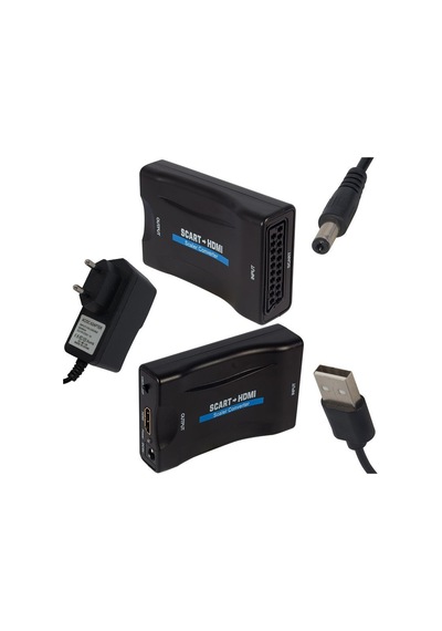 Scart To Hdmı Çevirici Adaptör 1080p-720p 4434