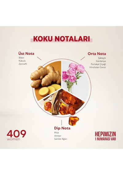 Bargello 409 Kadın Parfüm EDP 50 ML