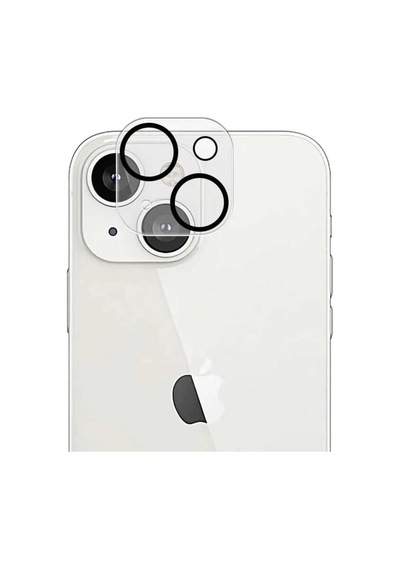 Apple Uyumlu   iPhone 13 Mini Cl-05 Kamera Lens Koruyucu Cam Koruma Renksiz