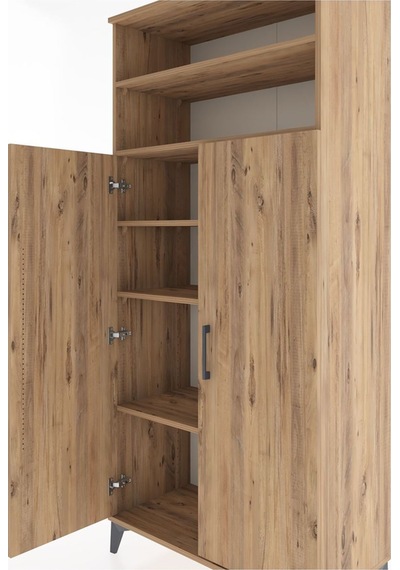 Hyperion Dolap 5 Raflı 2 Kapaklı 88x44x195 Çam-çam Atlas Çam Hyperion Dolap 5 Raflı 2 Kapaklı 88x44x195 Çam-çam Atlas Çam