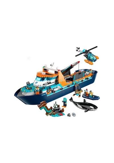 LEGO® City 60368 Kutup Keşif Gemisi 815 Parça