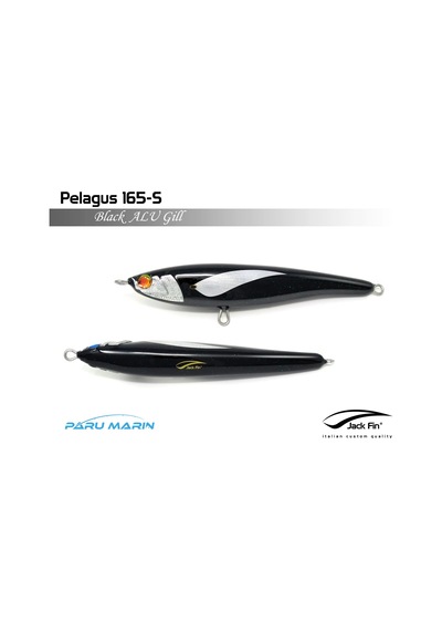 Jack Fin Pelagus 165 S Sahte Yem Black Alu Gill