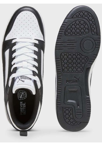 Puma Erkek Ayakkabı 39232801 Siyah-beyaz Beyaz - Siyah