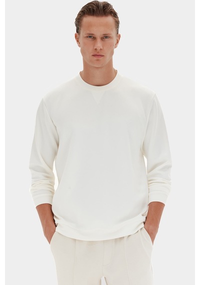 D'S Damat Ds Damat Regular Fit Ekru Düz Sweatshirt 5hce26172205m Çok Renkli
