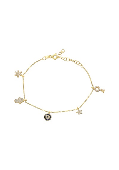 Charm Bileklik 719455 Rose Gümüş