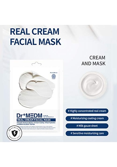 Dermal Real Cream Yüz Maskesi 25gr