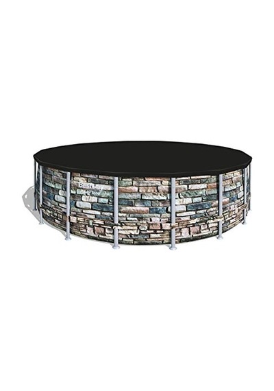 Ayrex Bestway 5,49m Pvc Havuz Örtüsü 549 Cm Çapındaki Yuvarlak Yer Üstü Havuzlar İçin 555 Cm Çap
